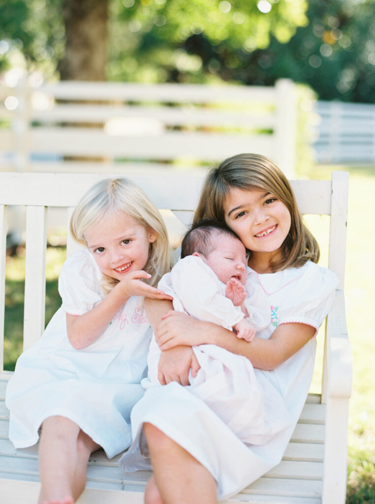 Tarrytown Austin family newborn session